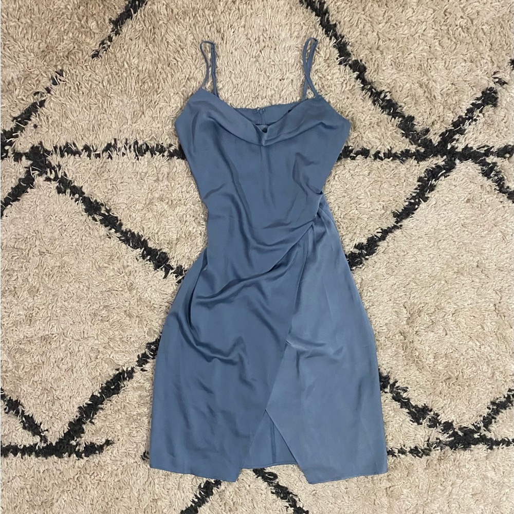 Lulu's Blue Midi Dress